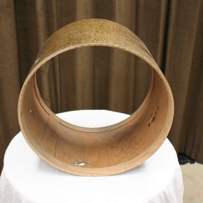bassdrum merkloos kaal 19.5 x 13 vintage