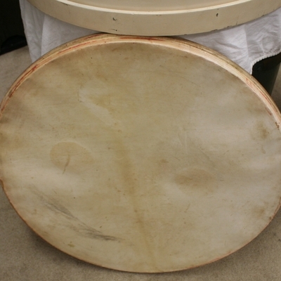 merkloze vintage bassdrum 27,5 x 11,5