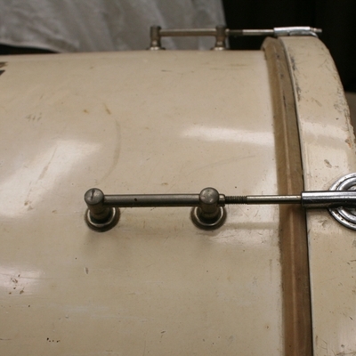 vintage bassdrum vd glas