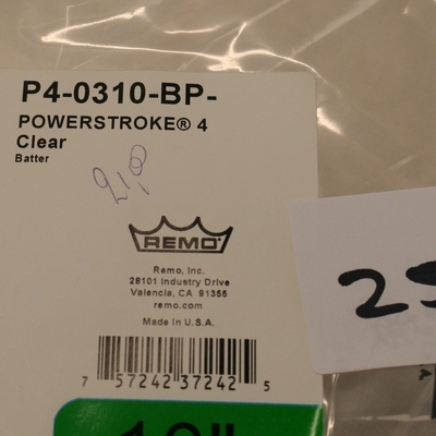 vel 25 remo powerstroke 4 clear 10 new