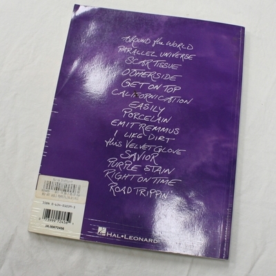 muziekboek 89 red hot chili peppers californication