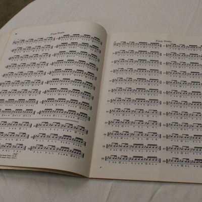 muziekboek 92 stick control for snare drum