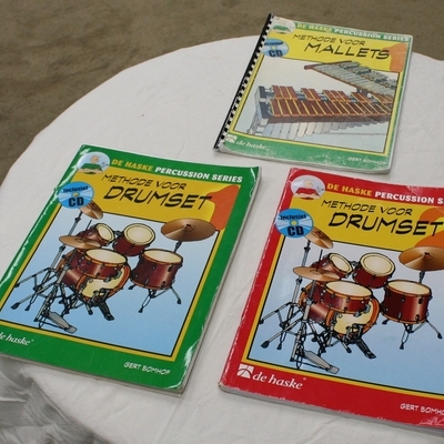 muziekboek 99 methode voor drumsets 1 + 2 + mallets