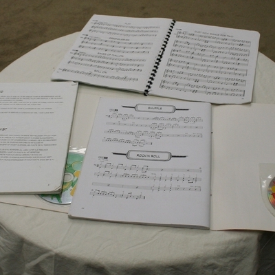 muziekboek 99 methode voor drumsets 1 + 2 + mallets