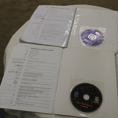 muziekboek 101 real time drums 1 +  songs