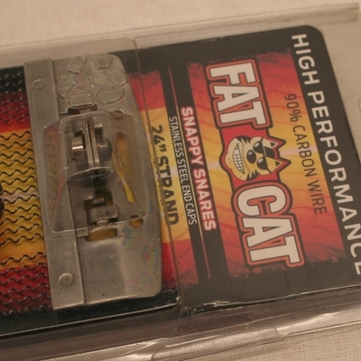mat 5 fat cat FCS-14 dual adjustable snappy snare 24 str