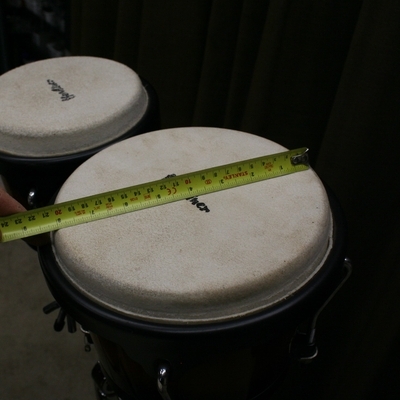percussie set conga's en bongo's