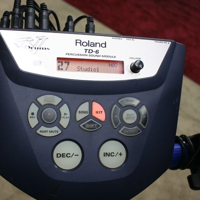 roland td6 electrisch drumstel