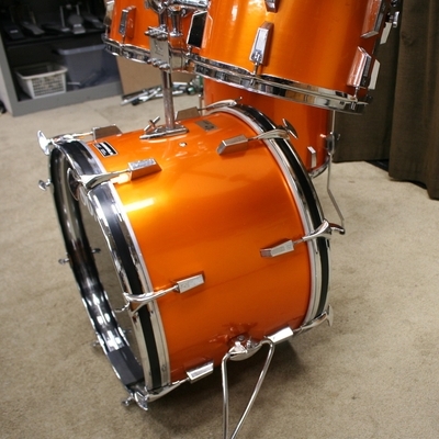 sonor champion orange vintage shellset 22/12/13/16