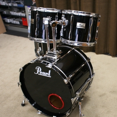 pearl BLX all maple shellset zwart 22/12/13/16