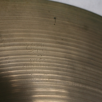 zildjian 18 vintage crash 1395