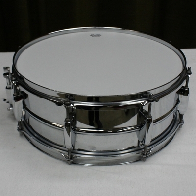 snare 166 pearl mirror chrome steel shell 14 x 5,5