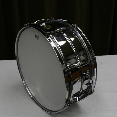 snare 166 pearl mirror chrome steel shell 14 x 5,5