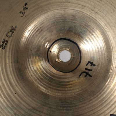 sabian 14 crash vintage 717