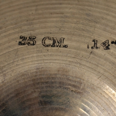 sabian 14 crash vintage 717