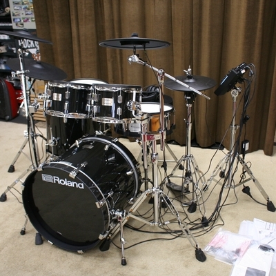 roland VAD 506 extra floortom electrisch drumstel