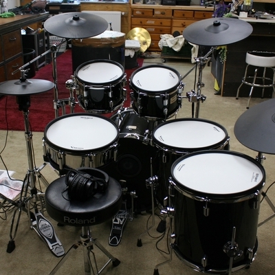 roland VAD 506 extra floortom electrisch drumstel
