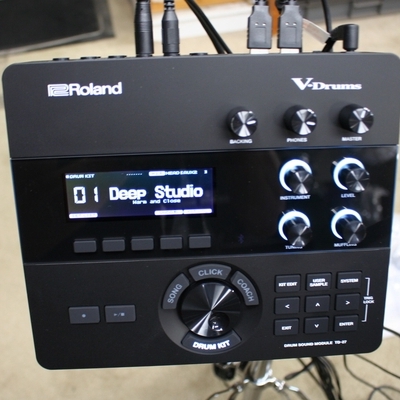 roland VAD 506 extra floortom electrisch drumstel