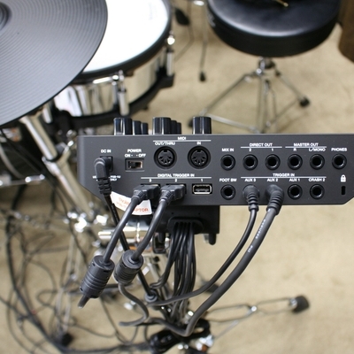 roland VAD 506 extra floortom electrisch drumstel