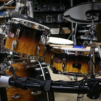 roland td12 / pearl E pro live electrisch drumstel