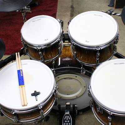 roland td12 / pearl E pro live electrisch drumstel