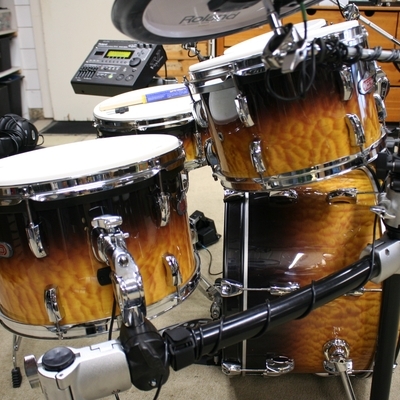 roland td12 / pearl E pro live electrisch drumstel