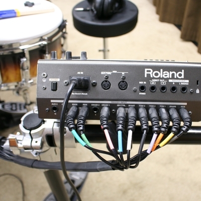 roland td12 / pearl E pro live electrisch drumstel