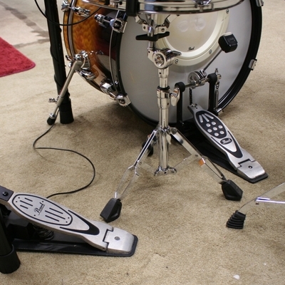 roland td12 / pearl E pro live electrisch drumstel