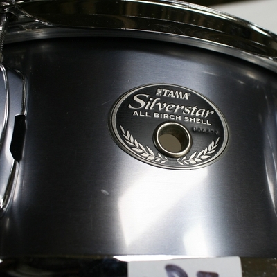 snare 187 tama silverstar all birch shell 14 x 5