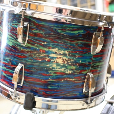 ludwig blue olive vintage shellset jelly bean 20/12/16