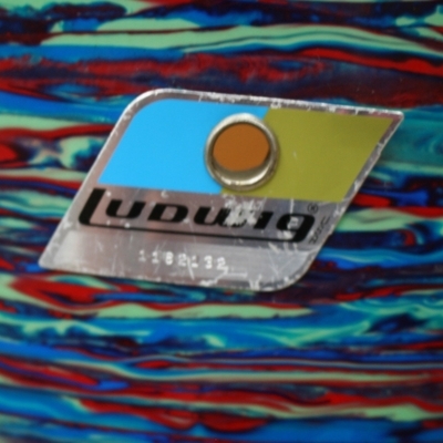 ludwig blue olive vintage shellset jelly bean 20/12/16