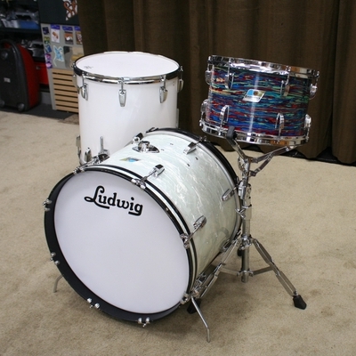 ludwig blue olive vintage shellset jelly bean 20/12/16