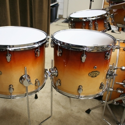 ludwig epic series modular kit tabacco fade 20/20/10/12/14/16/13sn