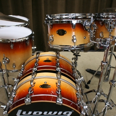 ludwig epic series modular kit tabacco fade 20/20/10/12/14/16/13sn