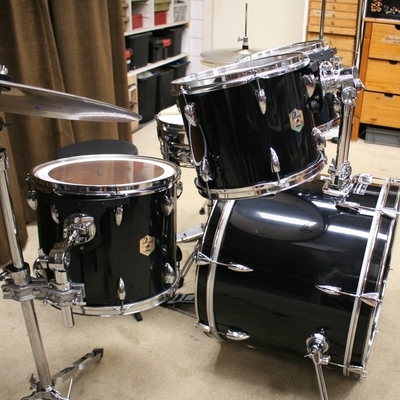 osan zwart beginners drumstel 22/10/12/14/14sn bekkenset