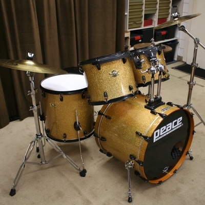 peace dna gold sparkle maple 22/12/13/16/14sn bekkenset