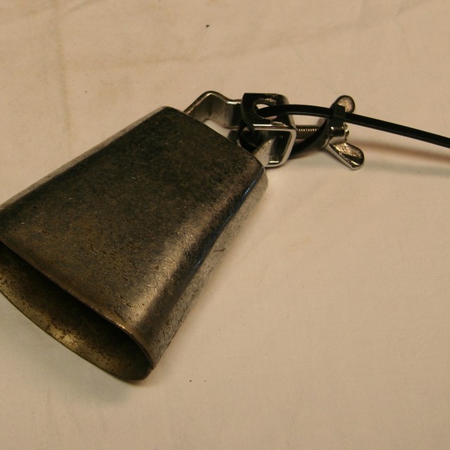 Cowbell 48 chrome vintage 9,5 cm