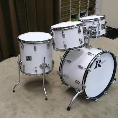 rogers white vintage shellset 22/12/13/16