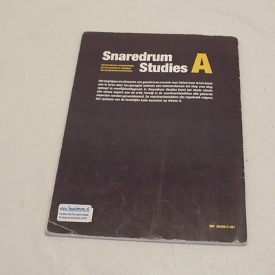 muziekboek 40 snaredrum studies A