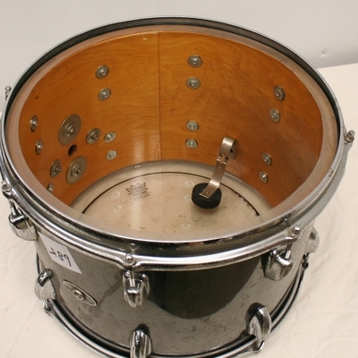 tom 685 slingerland 14 x 10 black chrome