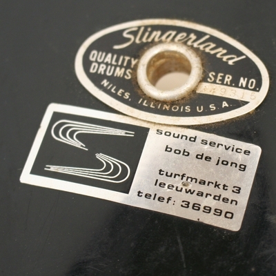 tom 688 slingerland 15 x 12 zwart