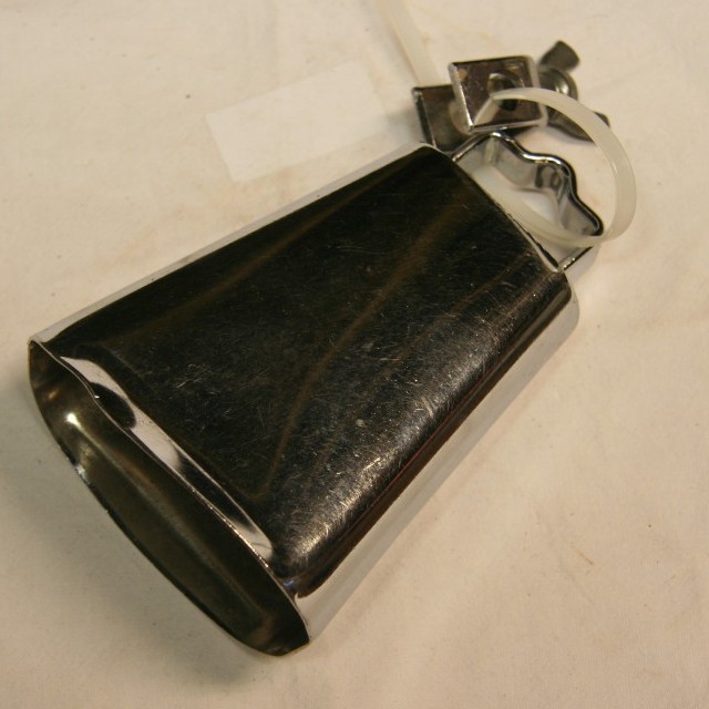 Cowbell 46 chrome vintage 10 cm