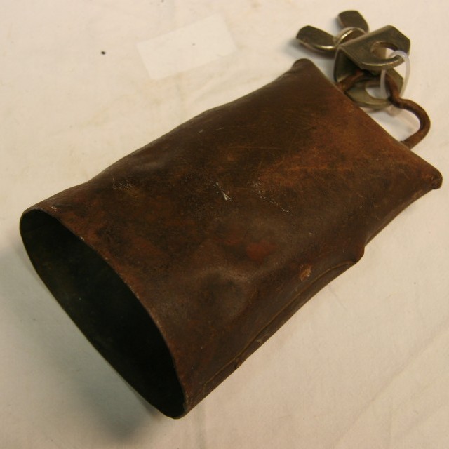 Cowbell 31 vintage roestkleur 13,5 cm