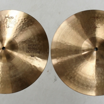 paiste 404 vintage 14 heavy hihat 979/802